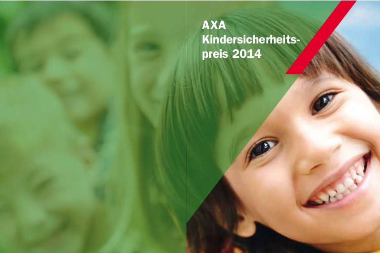 Titelbild des Axa Wettbewerbs: Lachendes Mädchen
